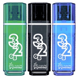 USB Flash Smart Buy 32Gb Glossy series blue